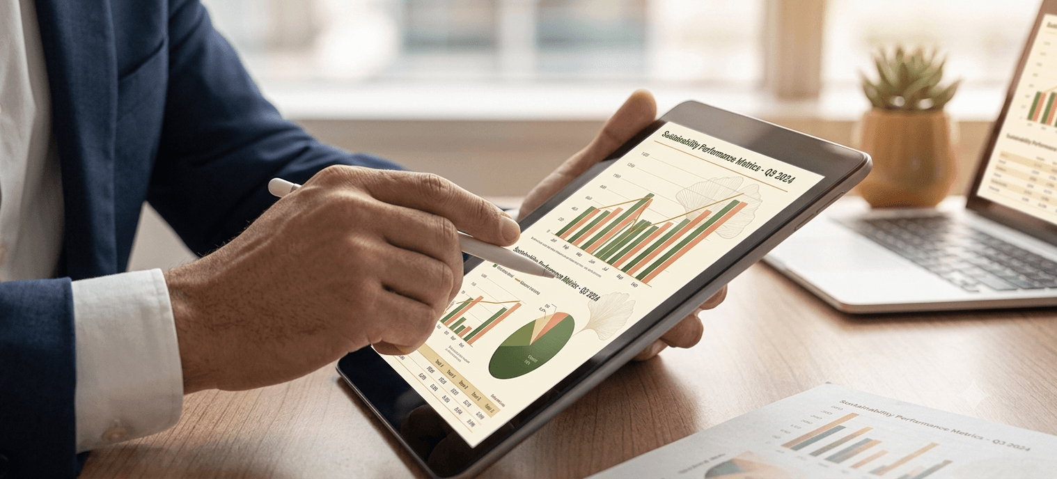 Data analysis on a tablet